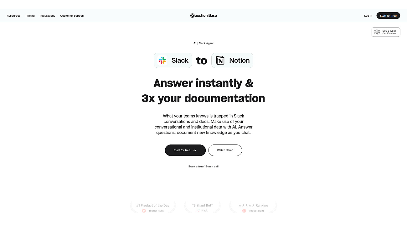 Questionbase screenshot