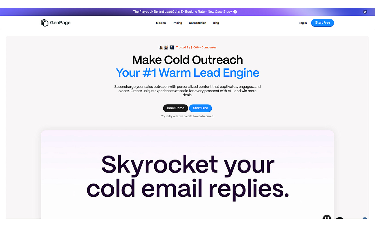 GenPage screenshot