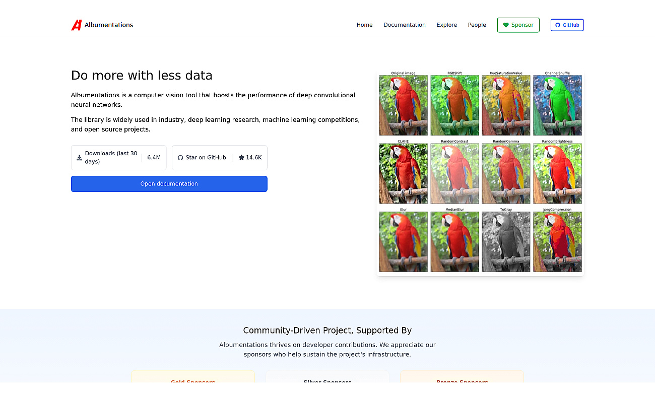 Albumentations screenshot