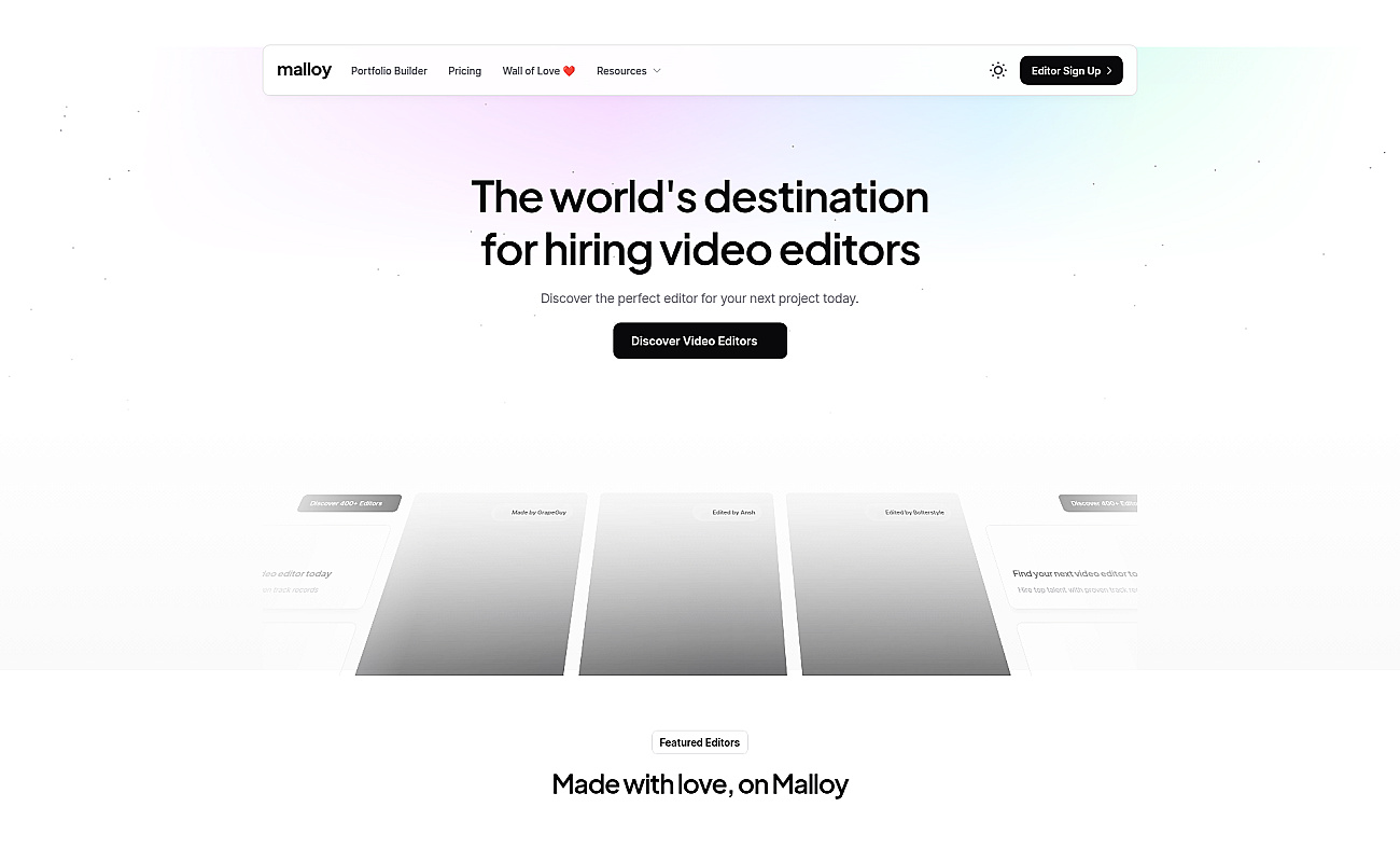 Malloy screenshot
