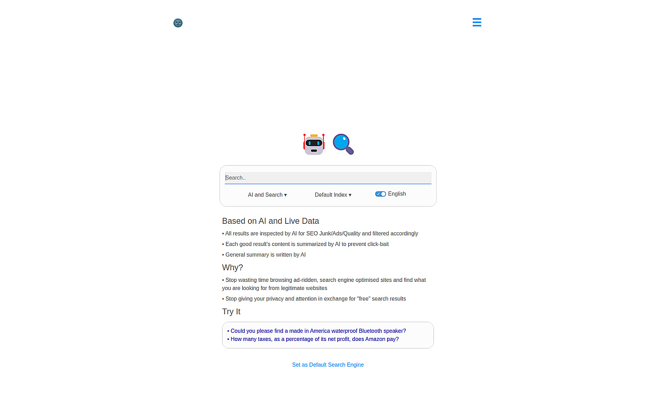 AI search VIP screenshot
