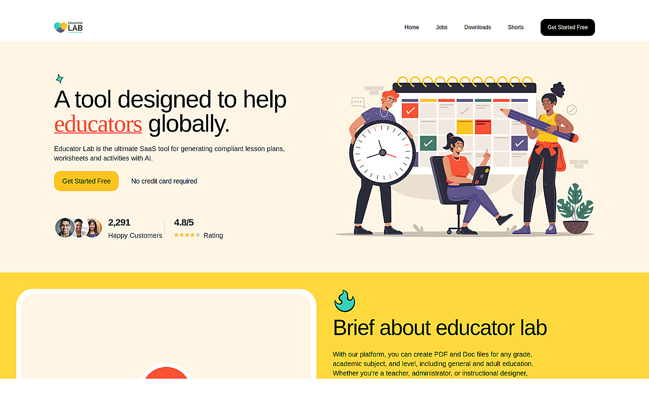 EducatorLab screenshot