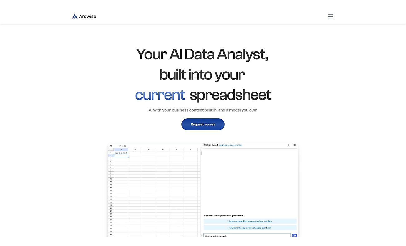 Arcwise screenshot