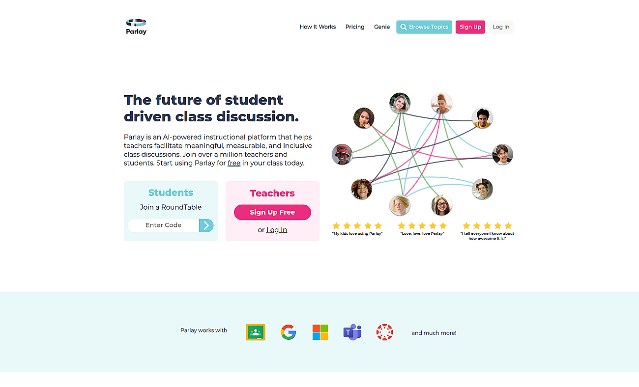 parlayideas.com screenshot