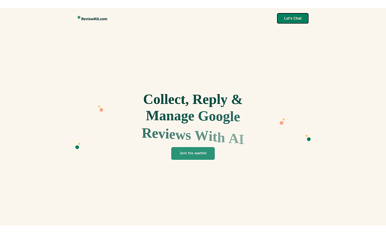 ReviewReply screenshot