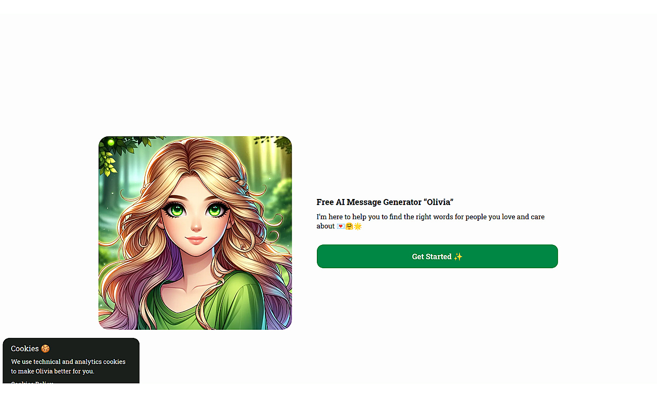 Message Generator Olivia screenshot