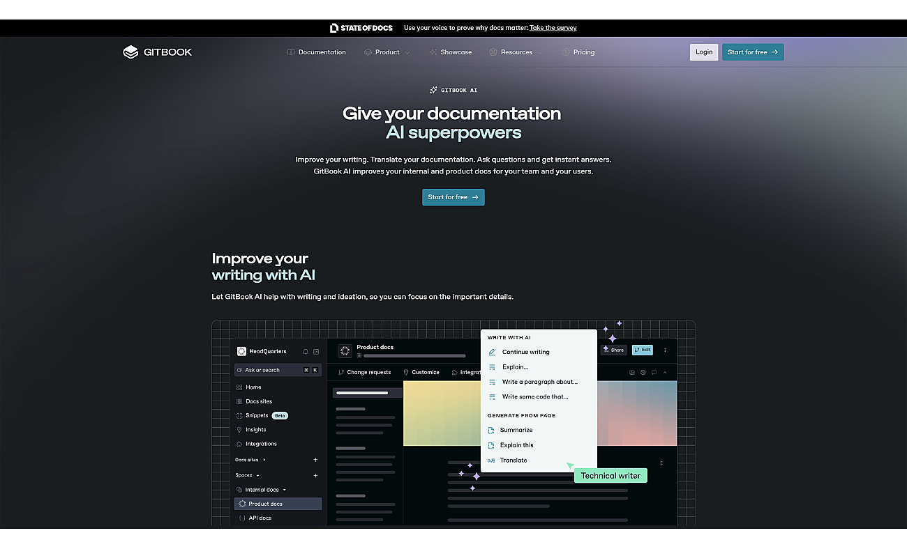 GitBook screenshot