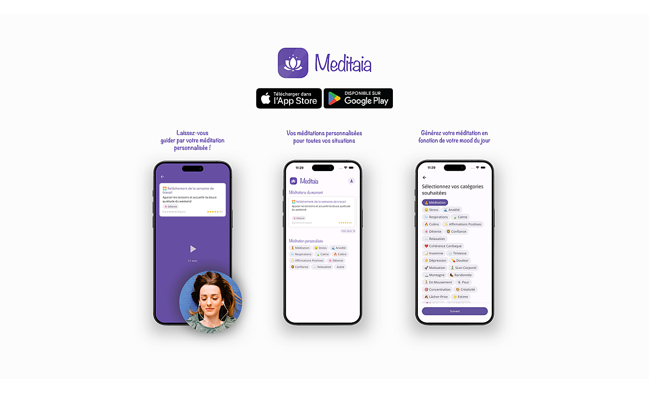 Meditaia screenshot