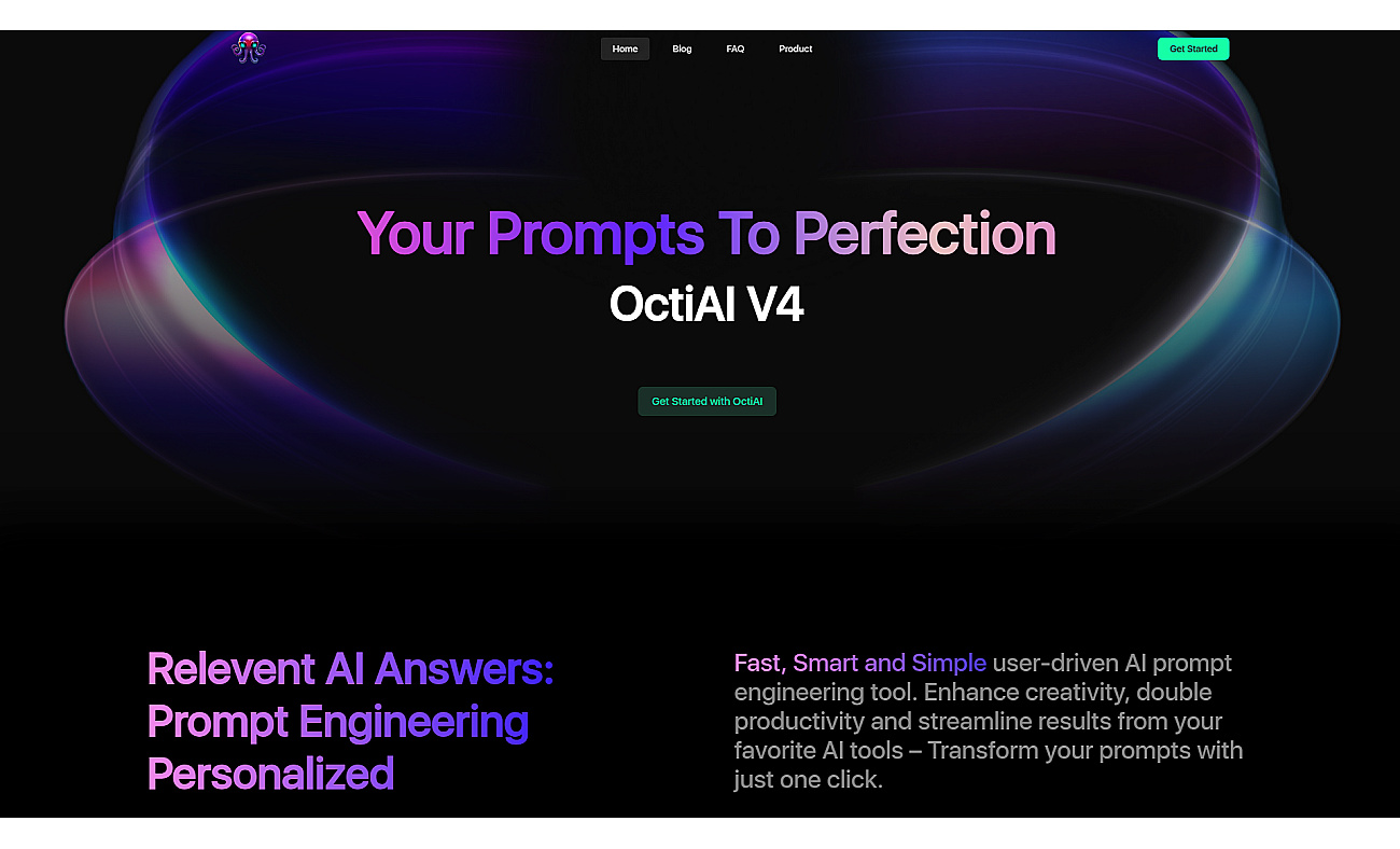 OctiAI screenshot