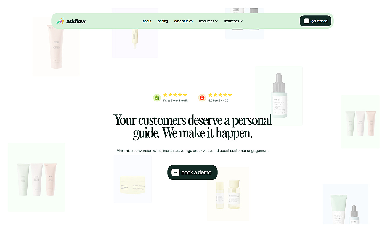 Askflow screenshot