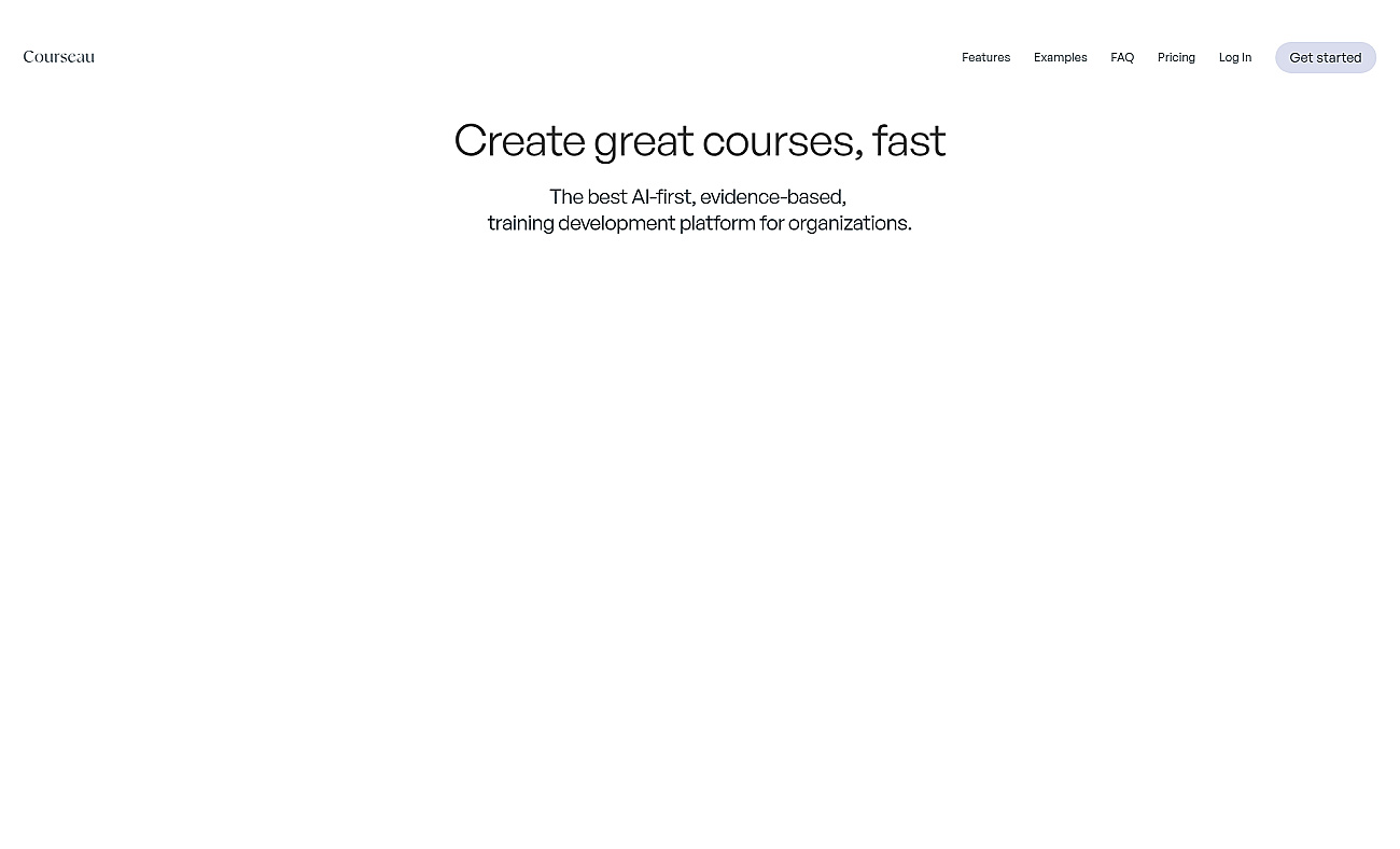 Courseau screenshot