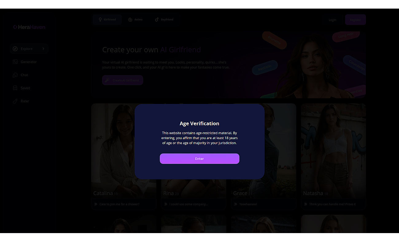 HeraHaven screenshot