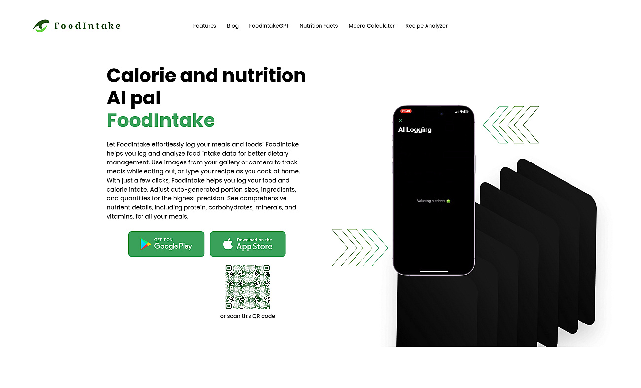 FoodIntake screenshot