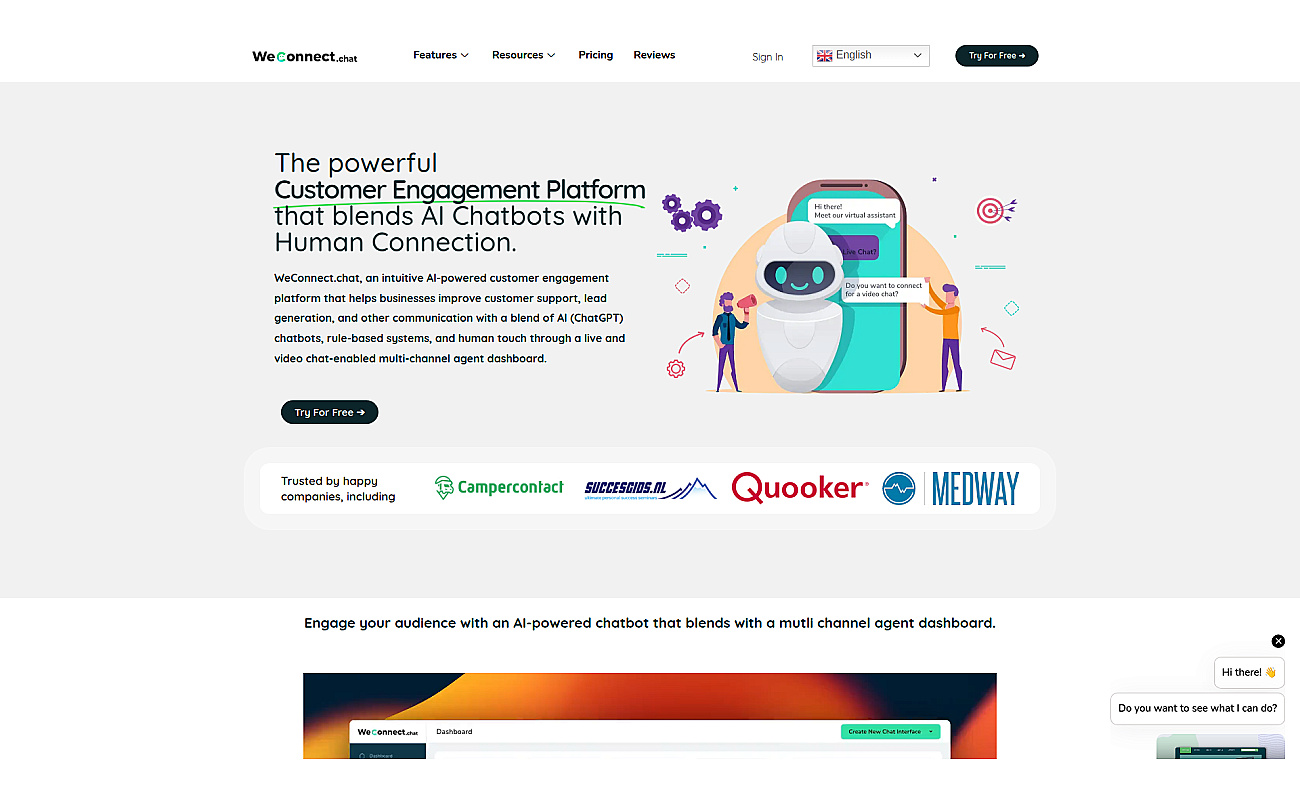 WeConnect.chat screenshot