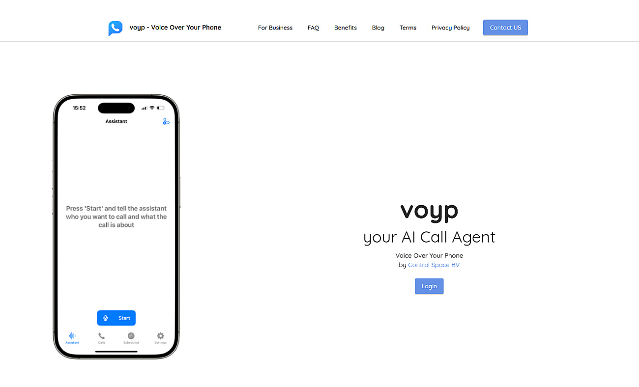 Voyp screenshot