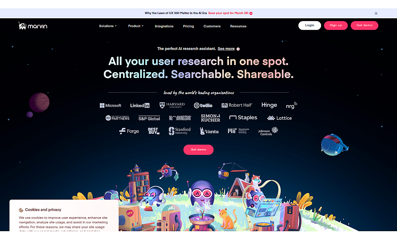 HeyMarvin screenshot