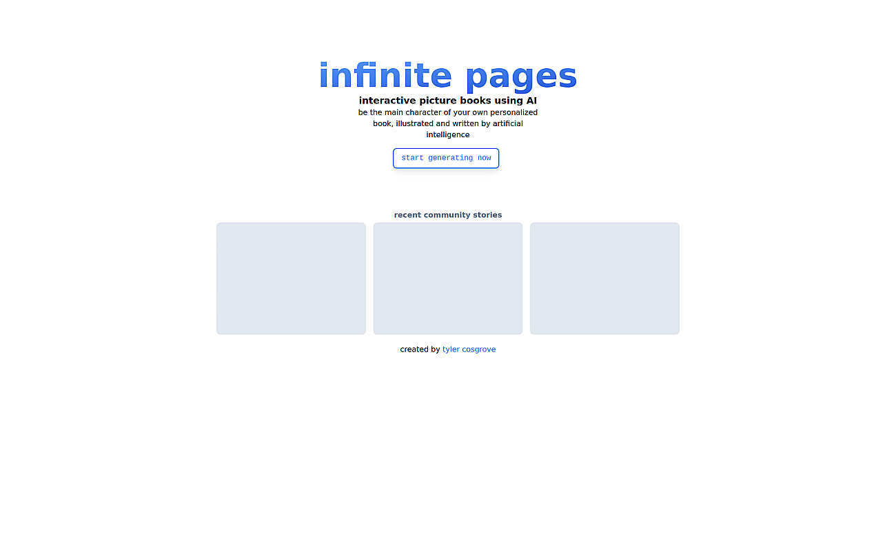 Infinite Pages screenshot
