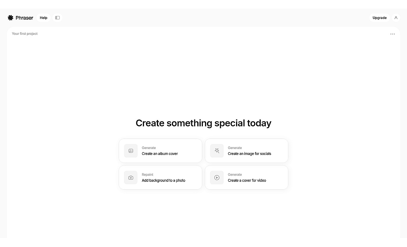 Phraser screenshot