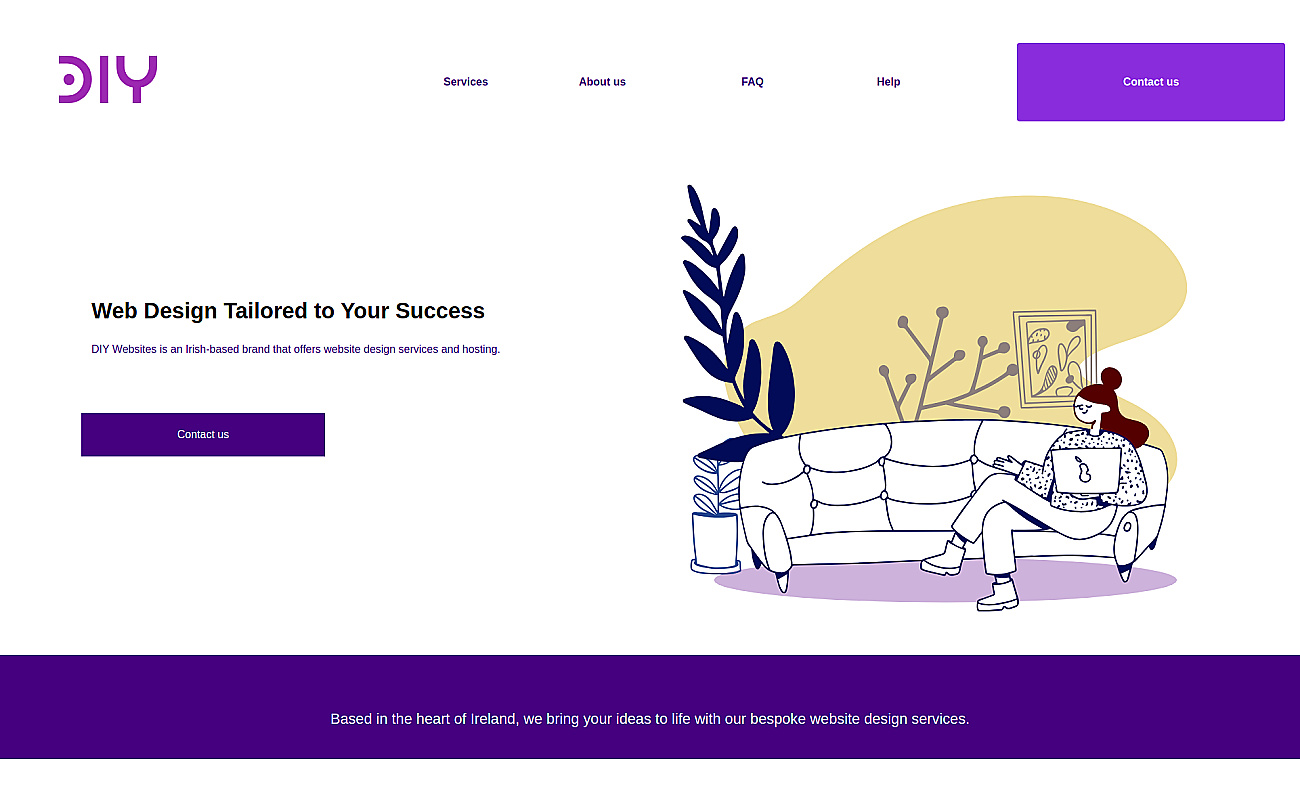DIY Websites AI screenshot