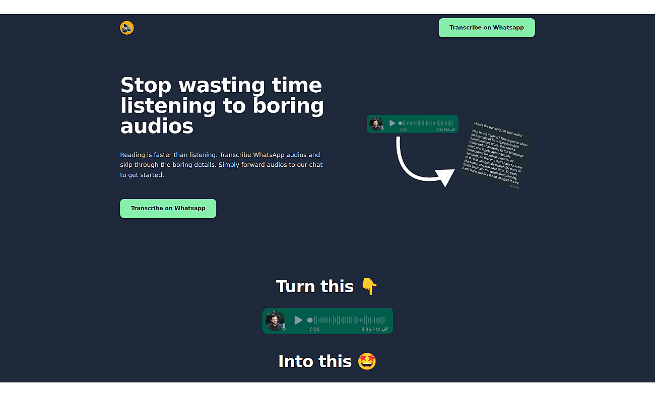 Speedy Audios screenshot