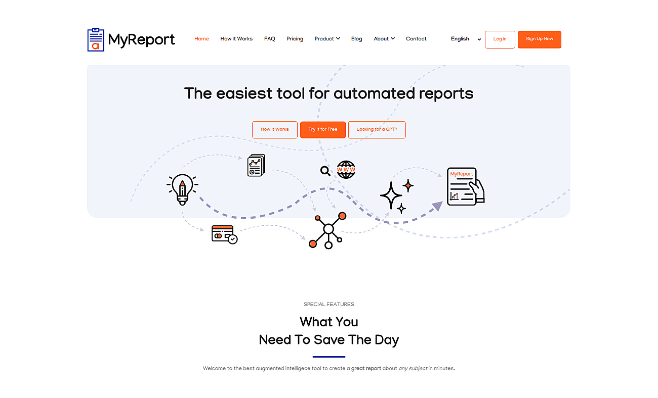 MyReport screenshot