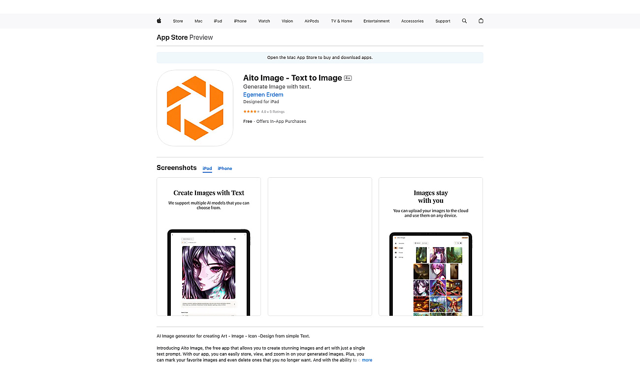 AI Images – Text to Art screenshot