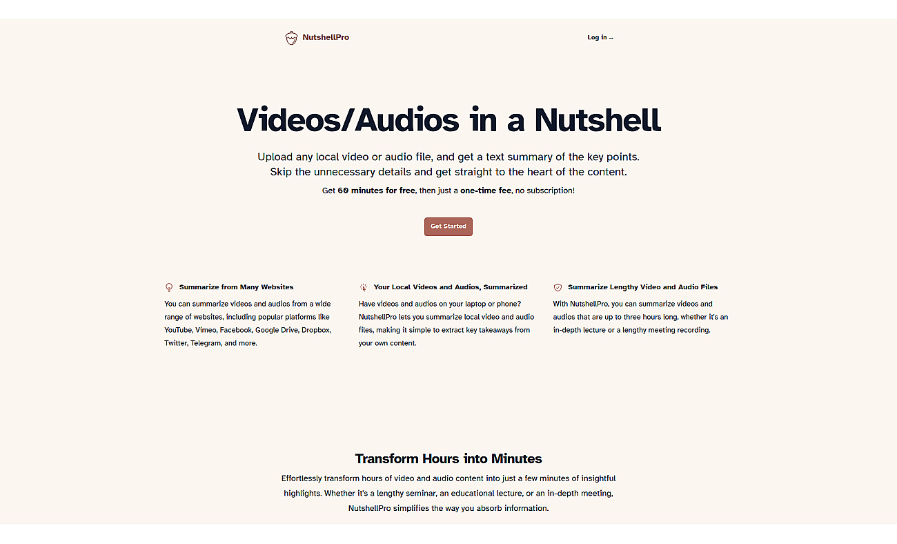 NutshellPro screenshot