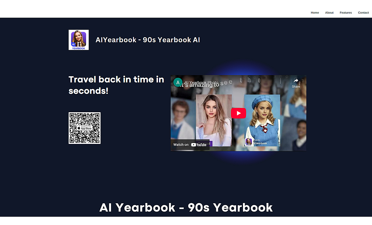 AIYearbook screenshot