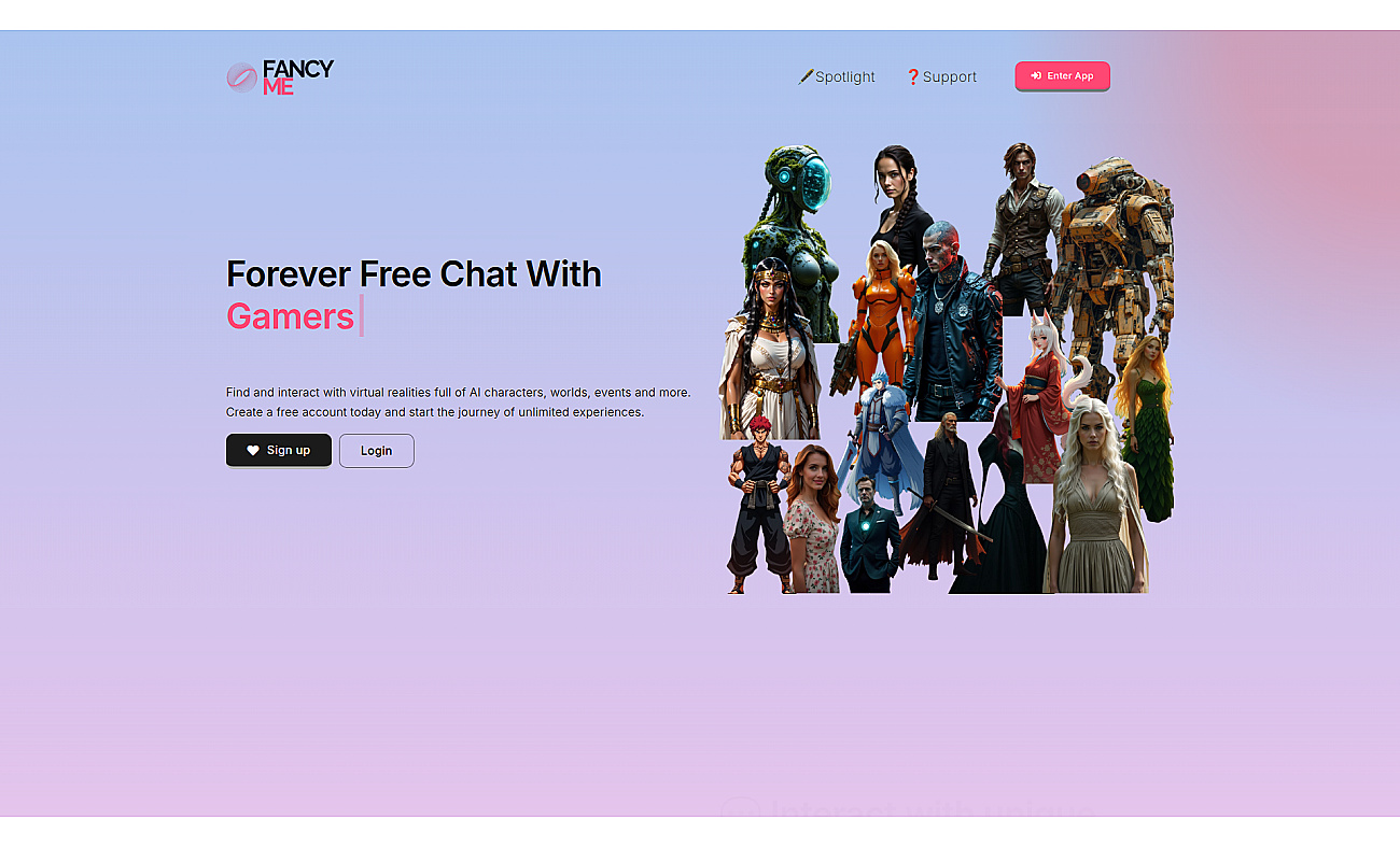 FancyMe screenshot