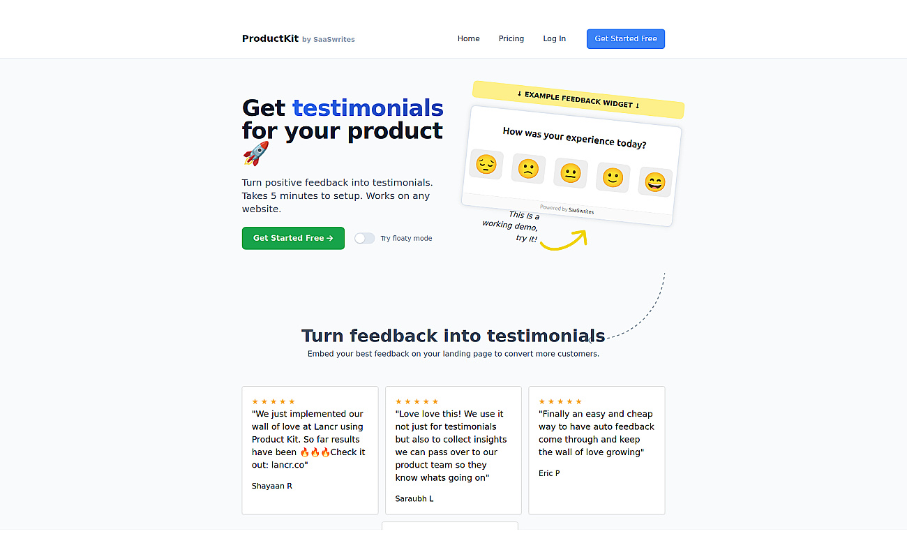 ProductKit screenshot