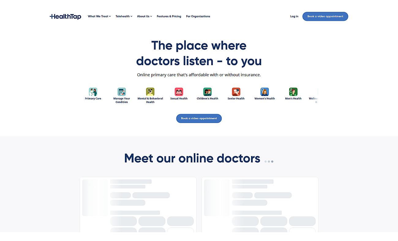 HealthTap screenshot