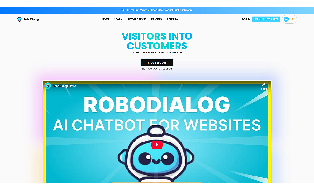RoboDialog screenshot