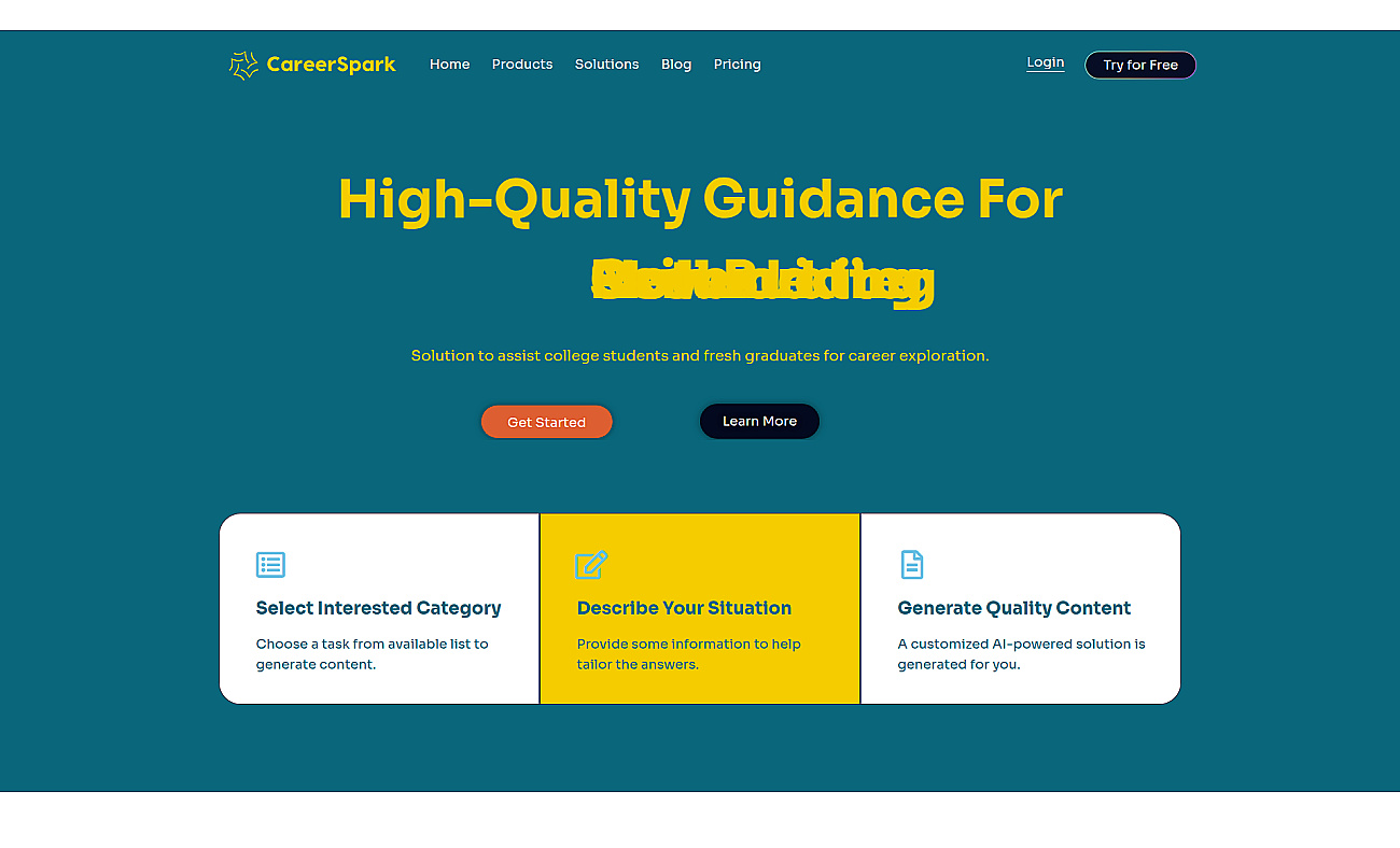 CareerSpark screenshot