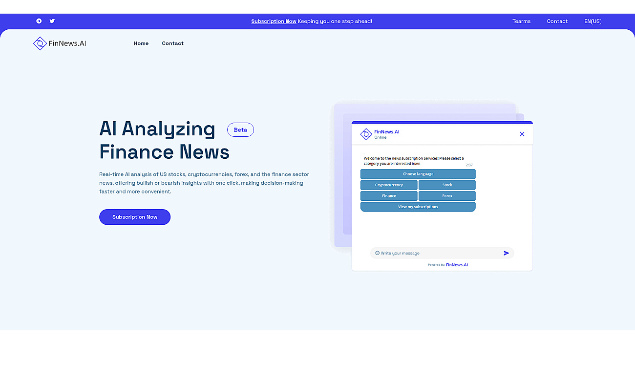 FinNews screenshot