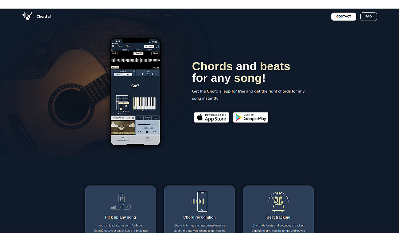 Chordai screenshot