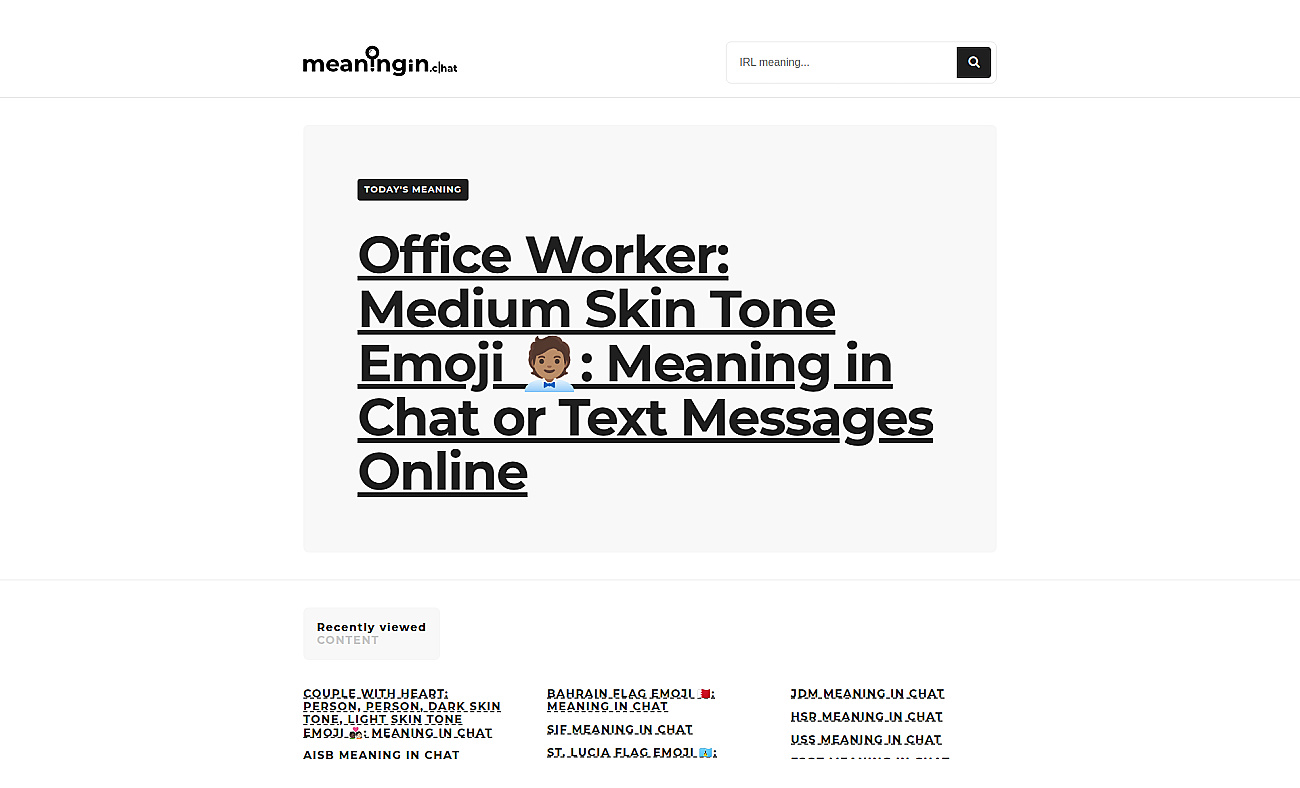 MeaningIn.Chat screenshot