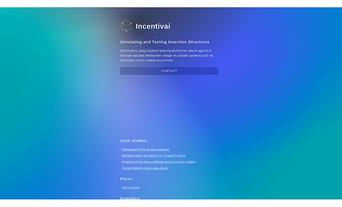 Incentivai screenshot