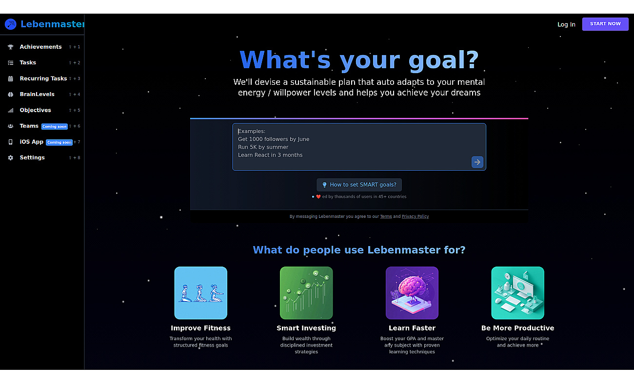 Lebenmaster screenshot