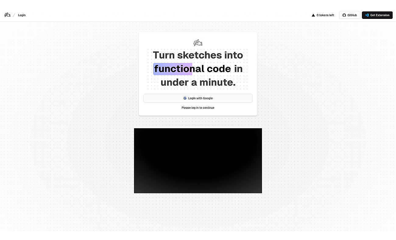 Sketch2App screenshot