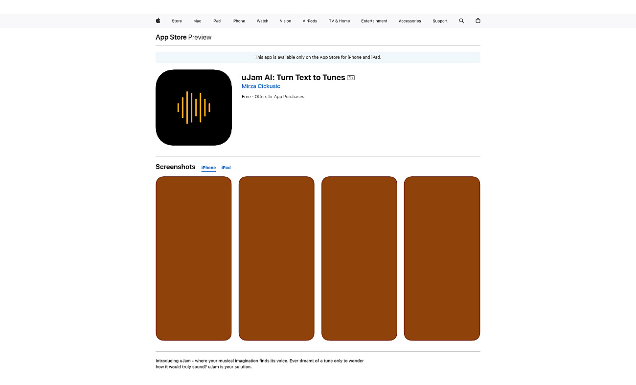 uJam screenshot