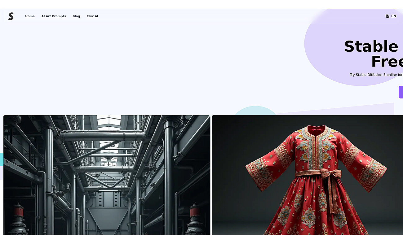 Stablediffusion3.net screenshot