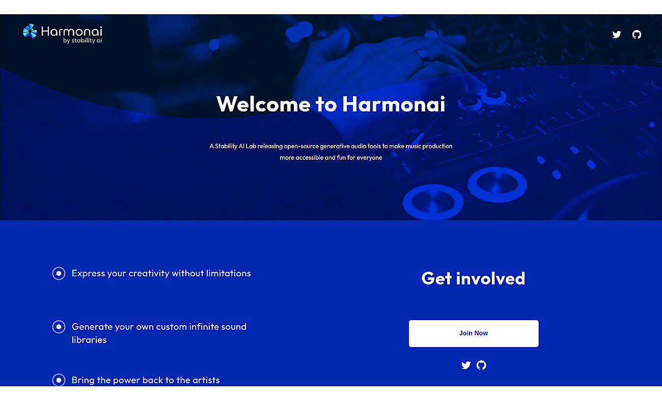 Harmonai screenshot