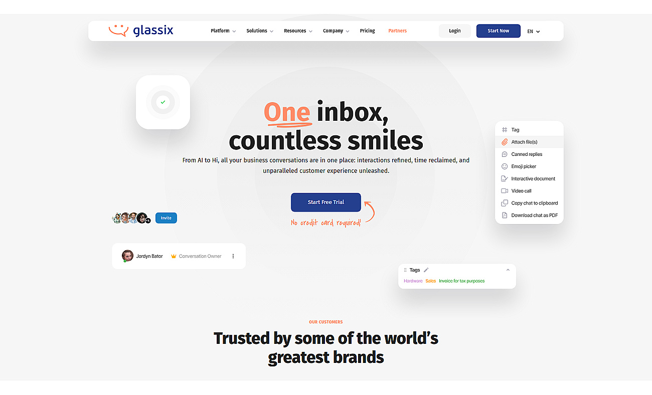 Glassix screenshot