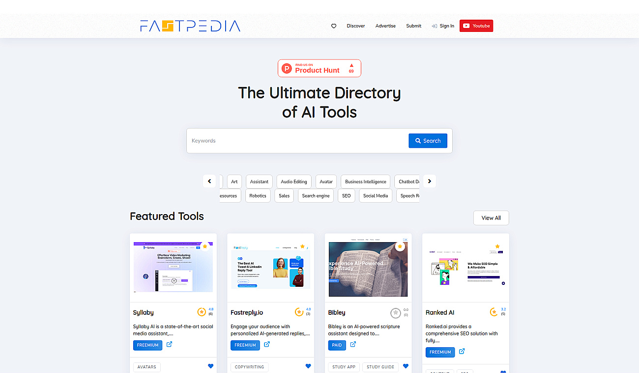 Fastpedia screenshot