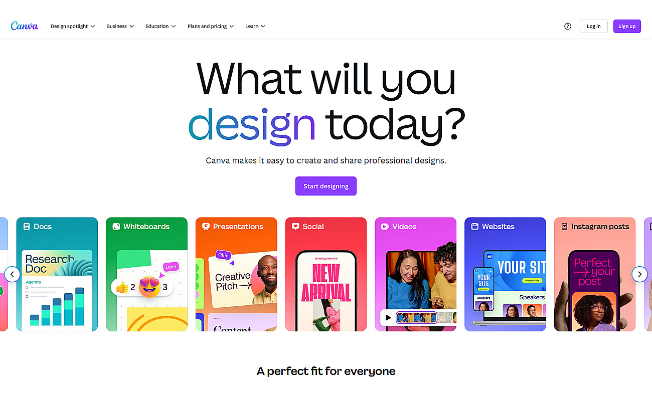Canva screenshot