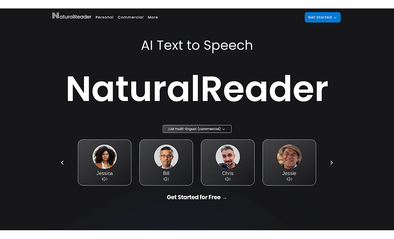 NaturalReader screenshot