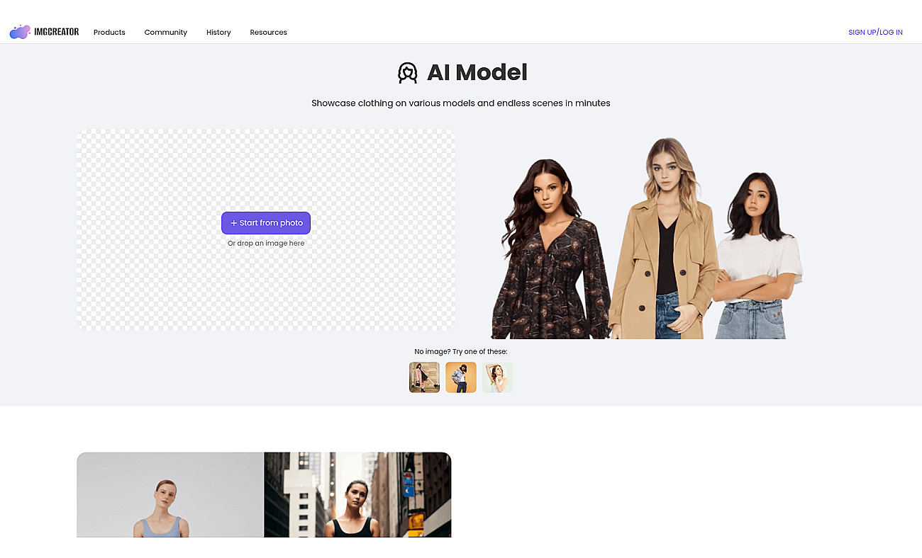 AI model by ZMO screenshot