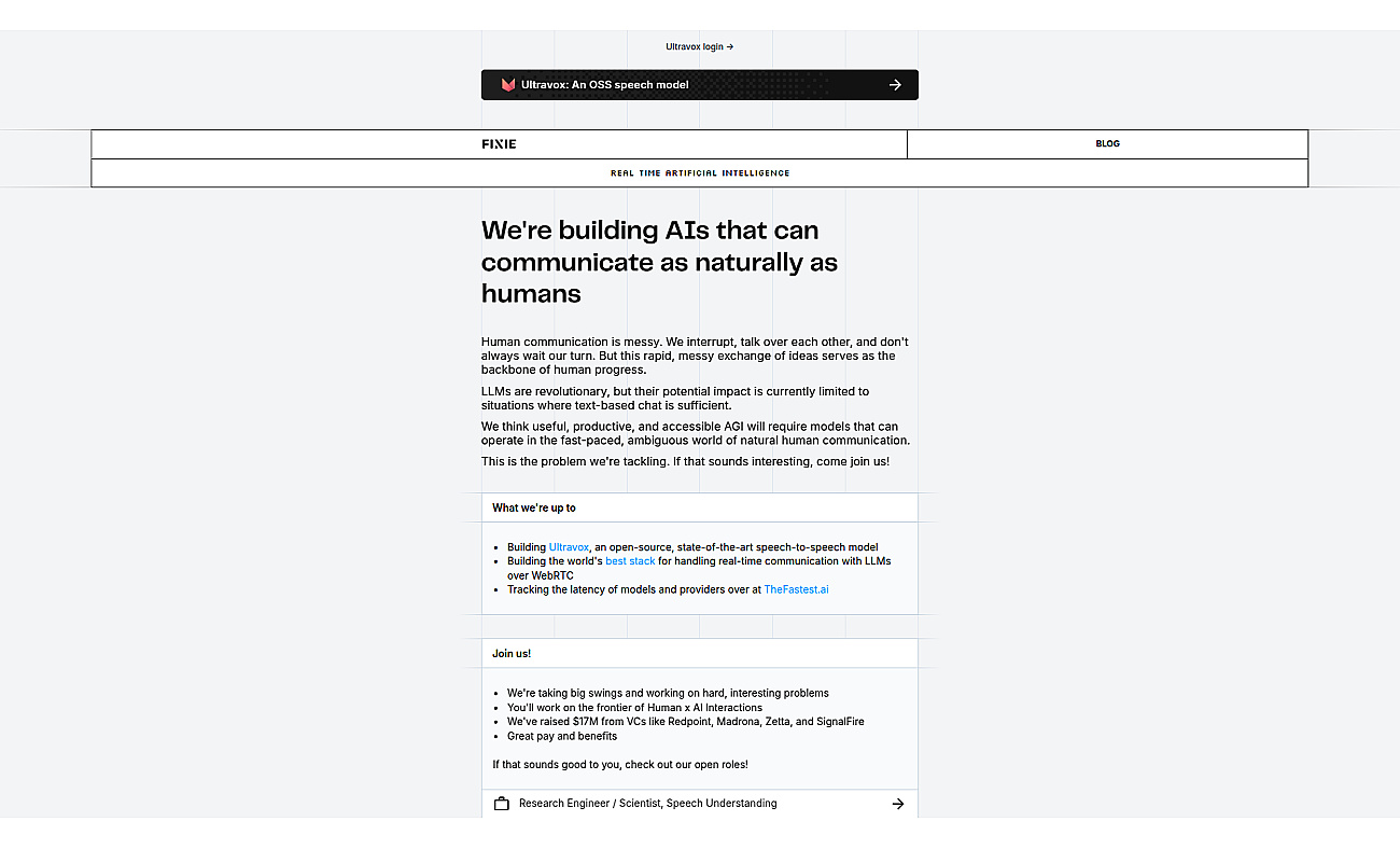 Fixie.ai screenshot