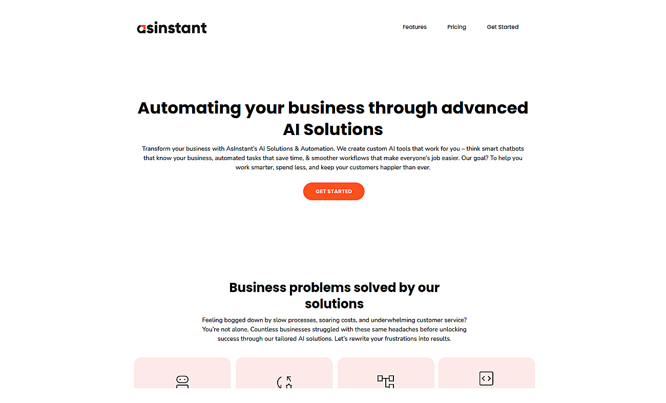 Asinstant screenshot