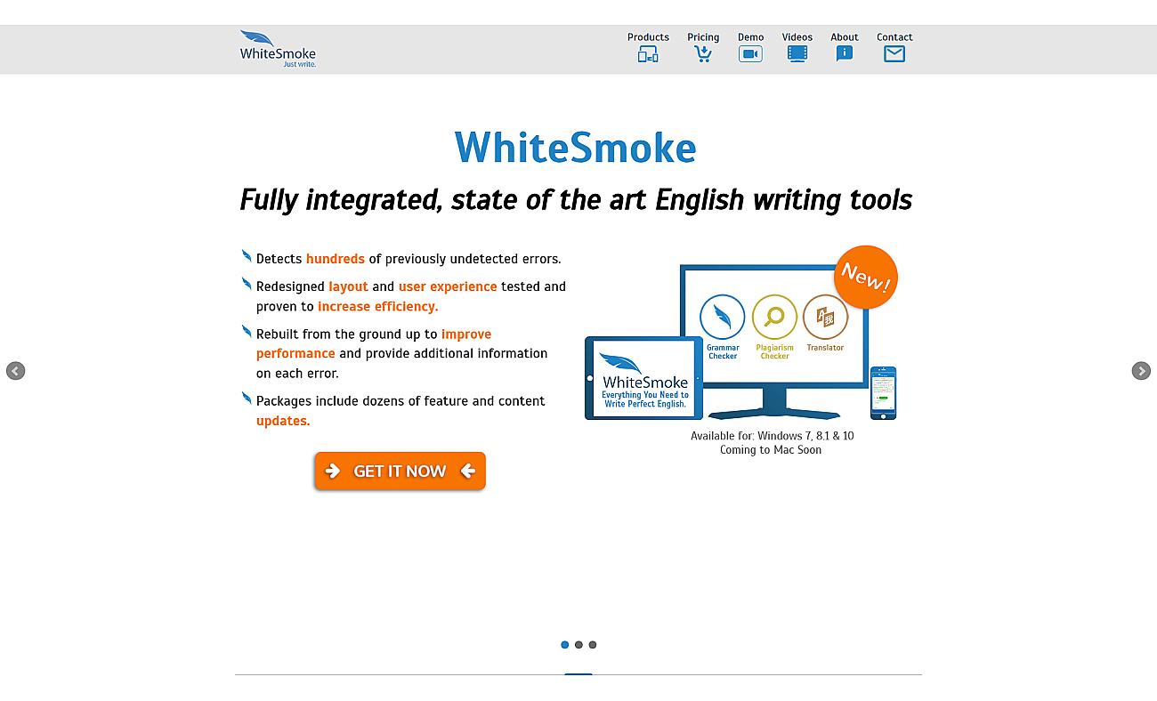 WhiteSmoke screenshot